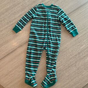 Boys footed fleece pajamas